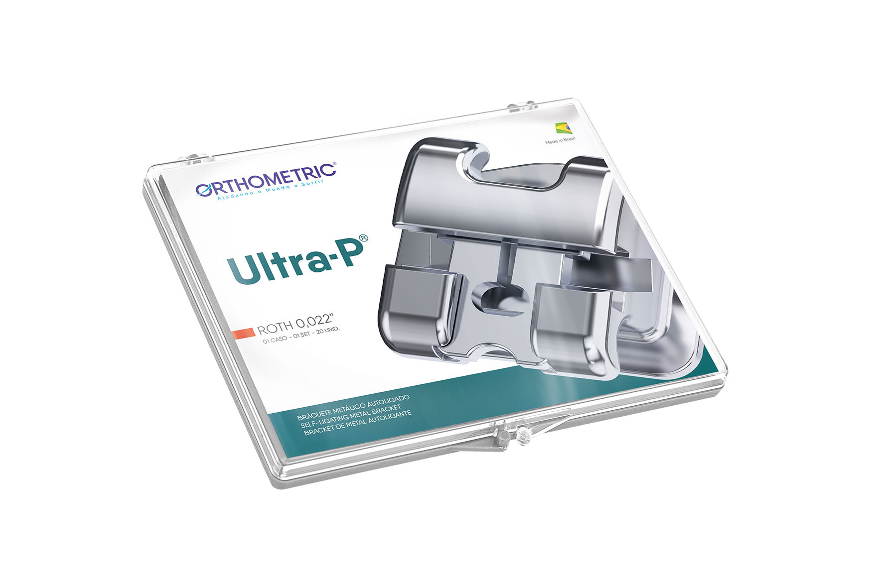 фото Ultra-P Self-Ligating Metal Orthodontic Brackets Kit + Archwire Set 